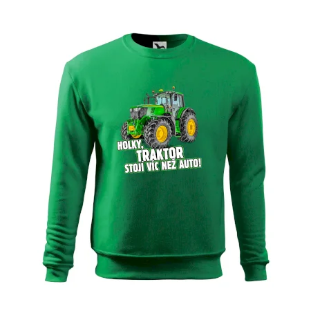 Holky, traktor stojí víc než auto