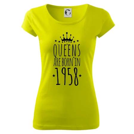 Queens are born in 1958