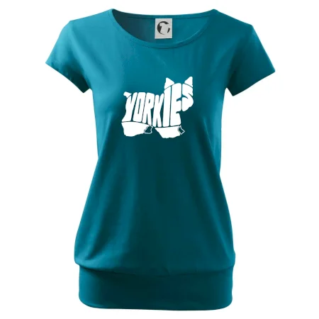 Jorkšírský teriér - Yorkie - Nápis v těle
