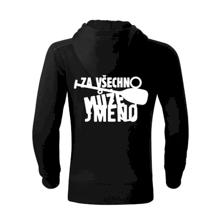 Za všechno může háček - vlastní jméno na zádech