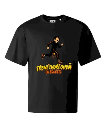 Běžecké tření tvoří oheň