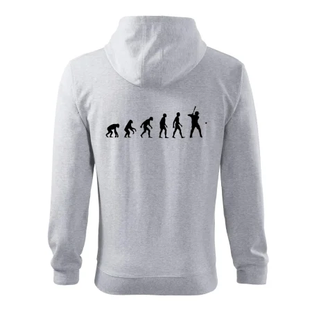 Evoluce baseball pálkař nápřah + míček