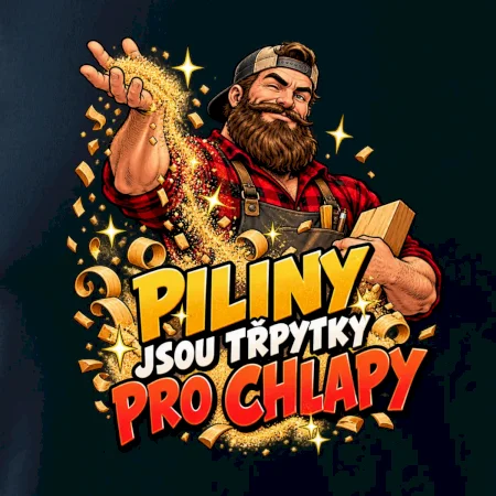 Piliny jsou třpytky pro chlapy - vousatý truhlář
