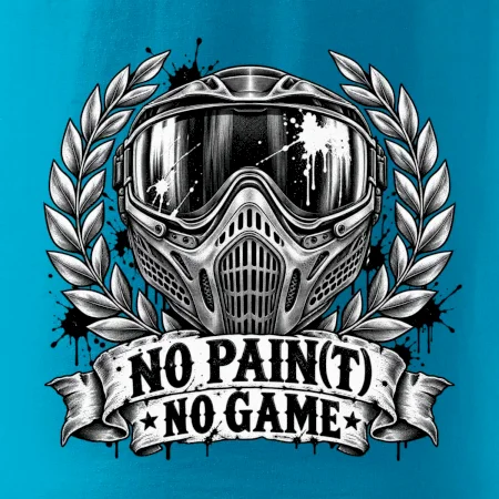 Motiv no paint no game s maskou