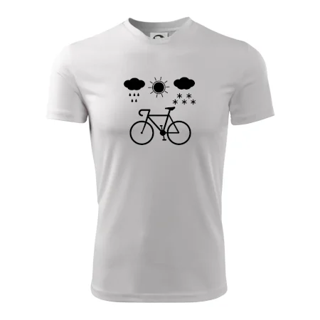 Cyklista za každého počasí