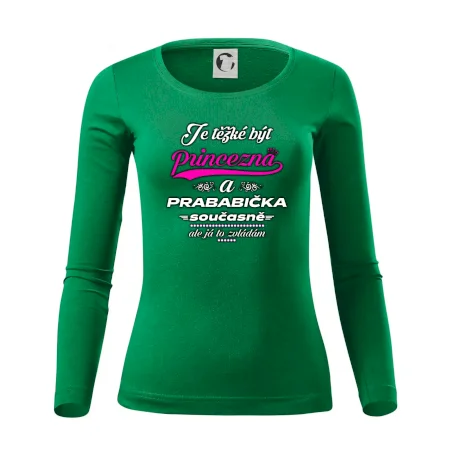 Je těžké být princezna - prababička
