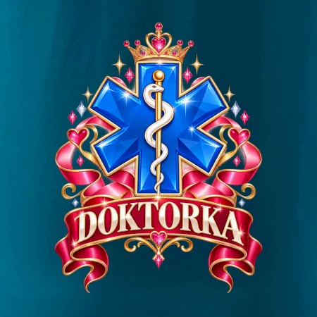 Doktorka - stuhy a kříž