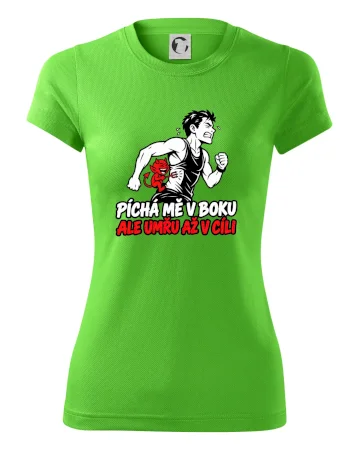 Běžec píchá mě v boku