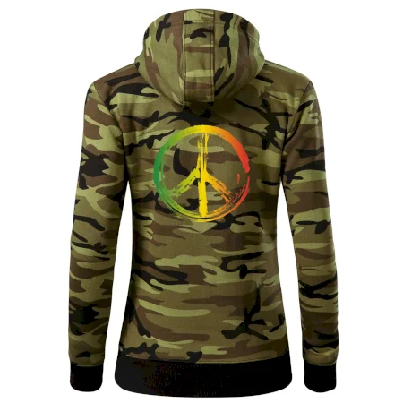 Peace symbol paint