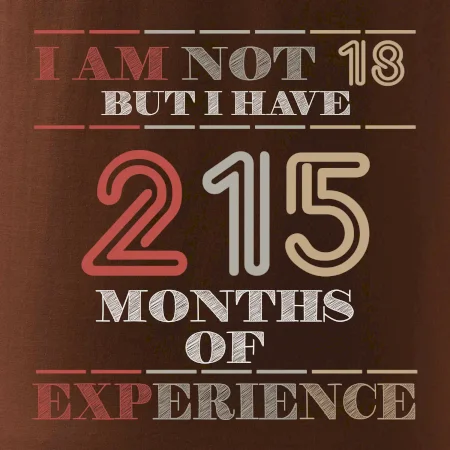 18 years 215 months of experience