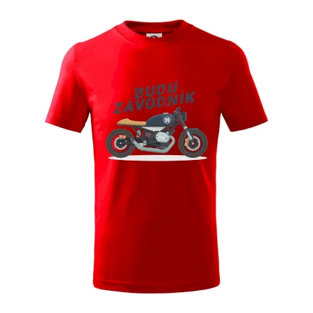 Budu závodník  modrý cafe racer