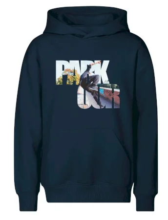 Parkour nápis ve městě