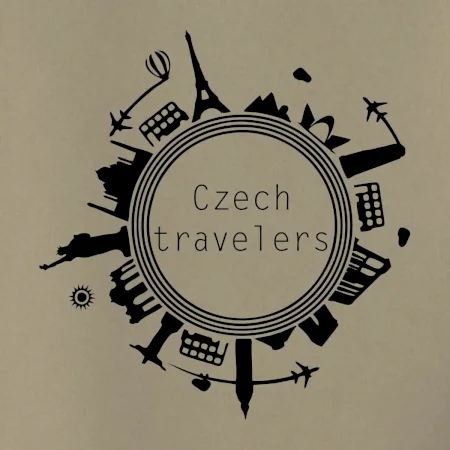 Czech Travelers jednobarevný
