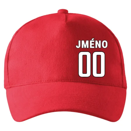 Hokejový dres - vlastní jméno a číslo