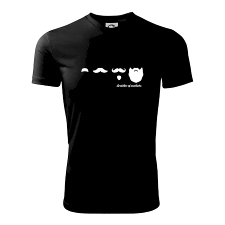 Evolution mustache