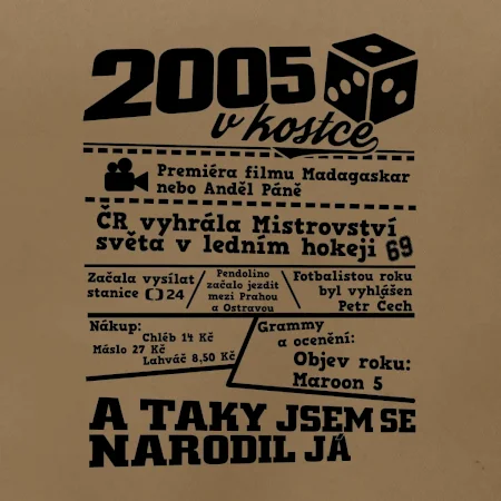 2005 v kostce