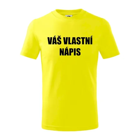 Tvůj vlastní nápis - tiskací