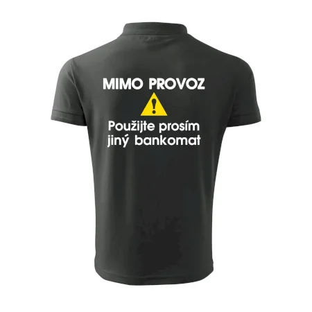 Mimo provoz - použijte jiný bankomat