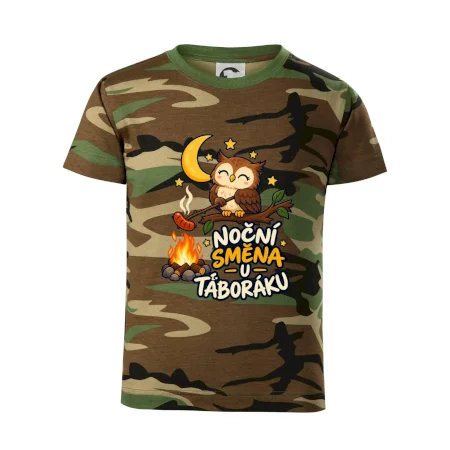 Noční směna u táboráku