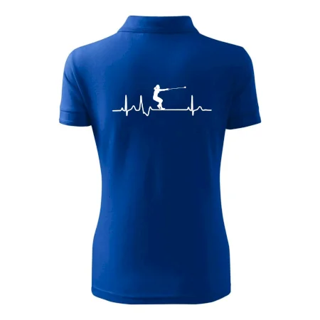 EKG hod kladivem žena