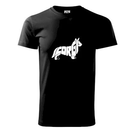 Corgi - nápis v těle