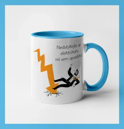 Nedotýkejte se elektrikáře na zem spadlého