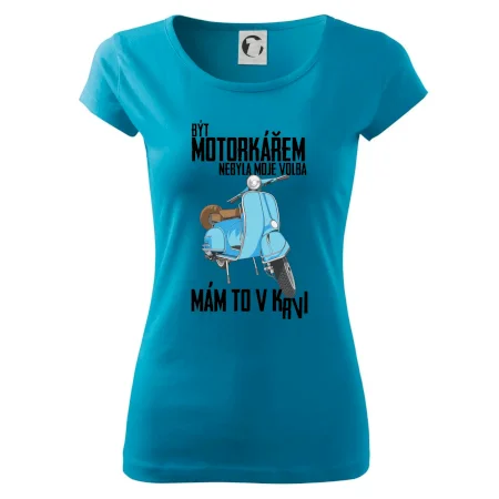 Být motorkářem nebyla moje volba skútr