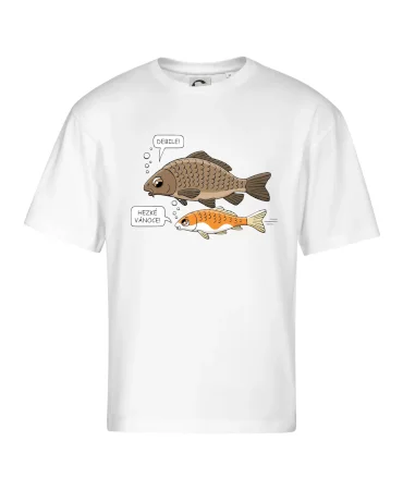 Hezké Vánoce Kapr a Koi kapr (Hana-creative)