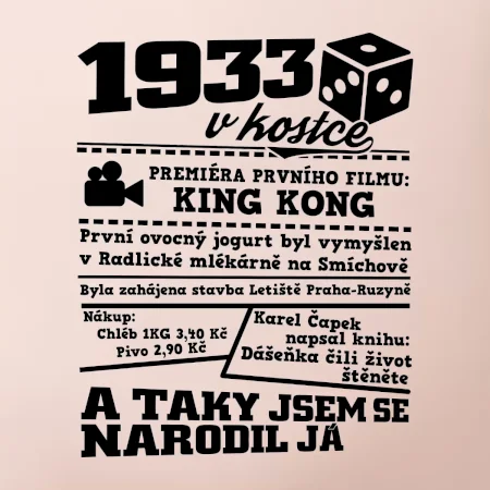 1933 v kostce
