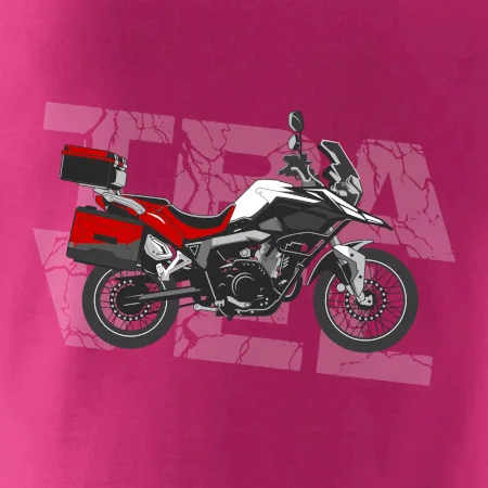 Cestovní enduro červená