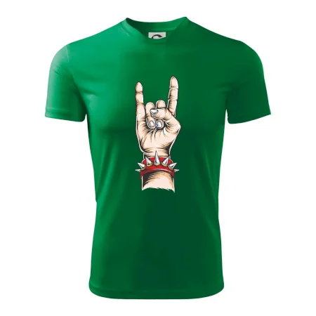 Rocková ruka s náramkem