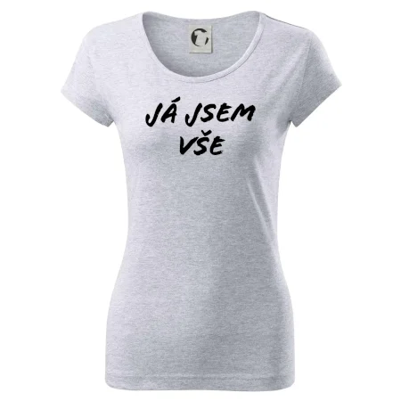 Nápis Já jsem vše!