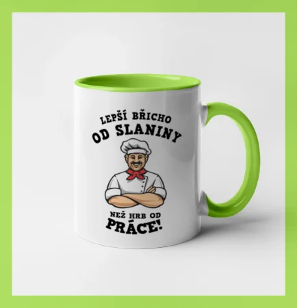 Lepší břicho od slaniny než hrb od práce