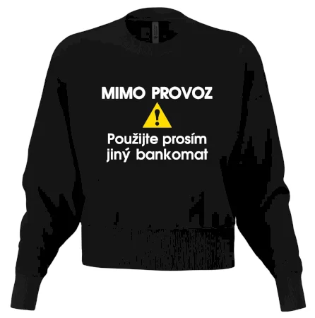 Mimo provoz - použijte jiný bankomat