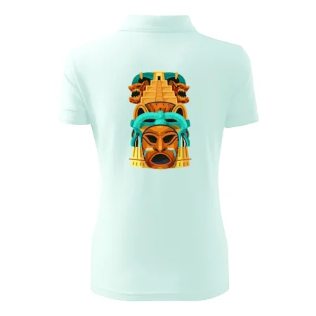 Mayové maska s pyramidou