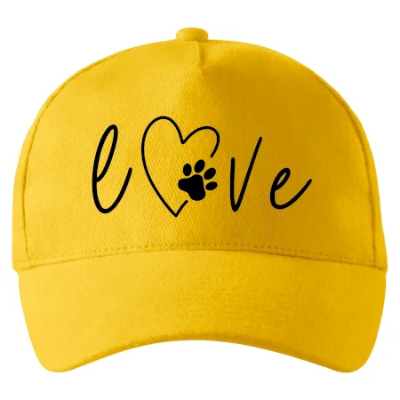 Love nápis zvíře