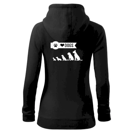 I love dogs - tlapka