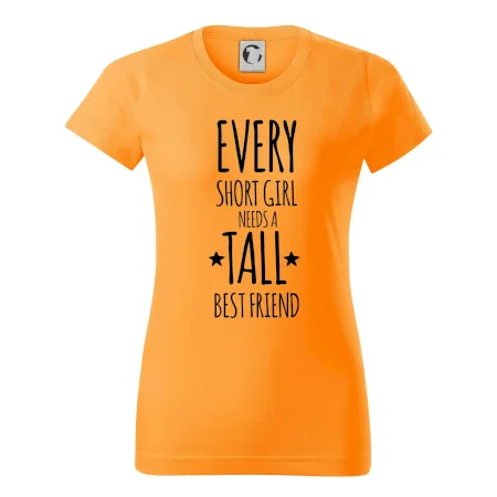 Every short girl needs a tall best friend