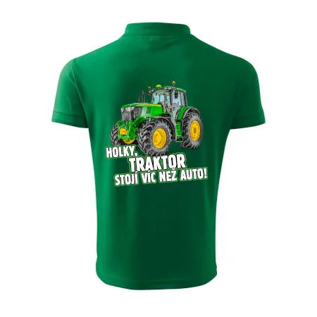 Holky, traktor stojí víc než auto