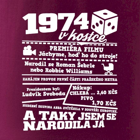 1974 v kostce