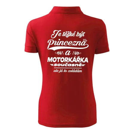 Je těžké být princezna - motorkářka