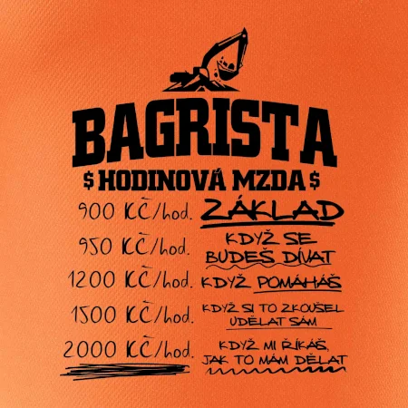 Hodinová mzda bagrista