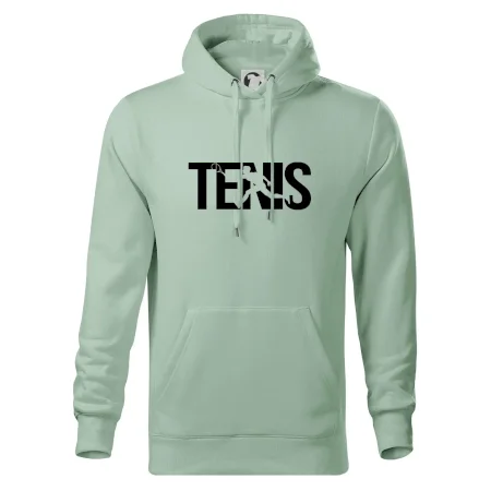 Tenis nápis silueta