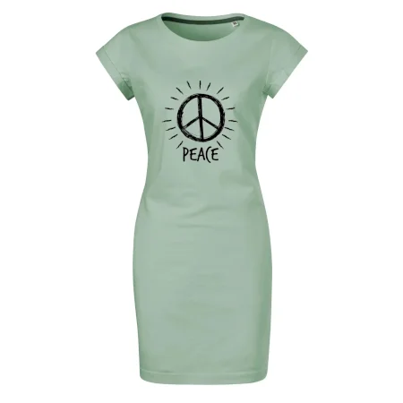 Peace symbol černobílý