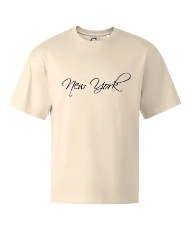 New York nápis psacím