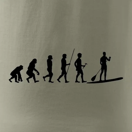 Evoluce paddleboard muž