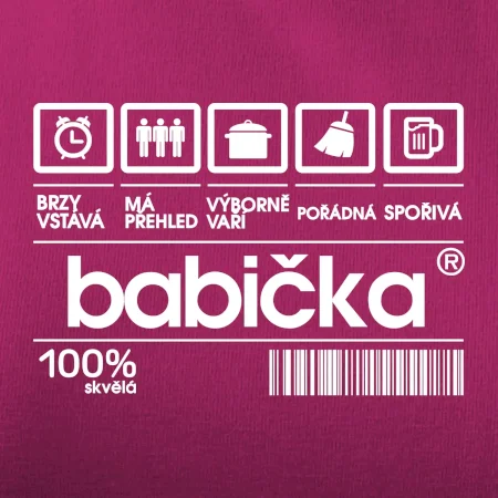 Čárový kód babička