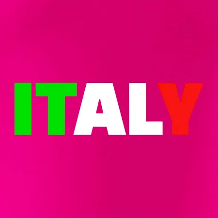 Italy Nápis