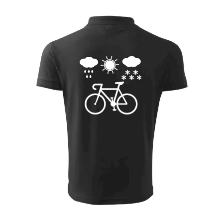 Cyklista za každého počasí