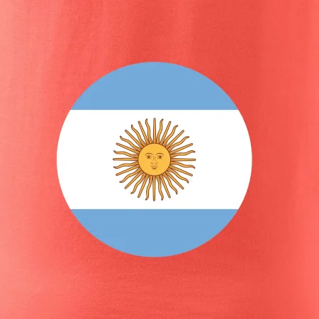 Argentina vlajka kulatá